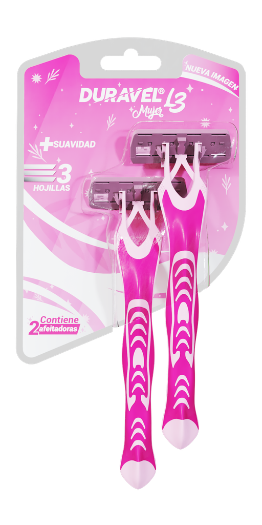 MAQ. DURAVEL L3 MUJER x 2 UNIDADES