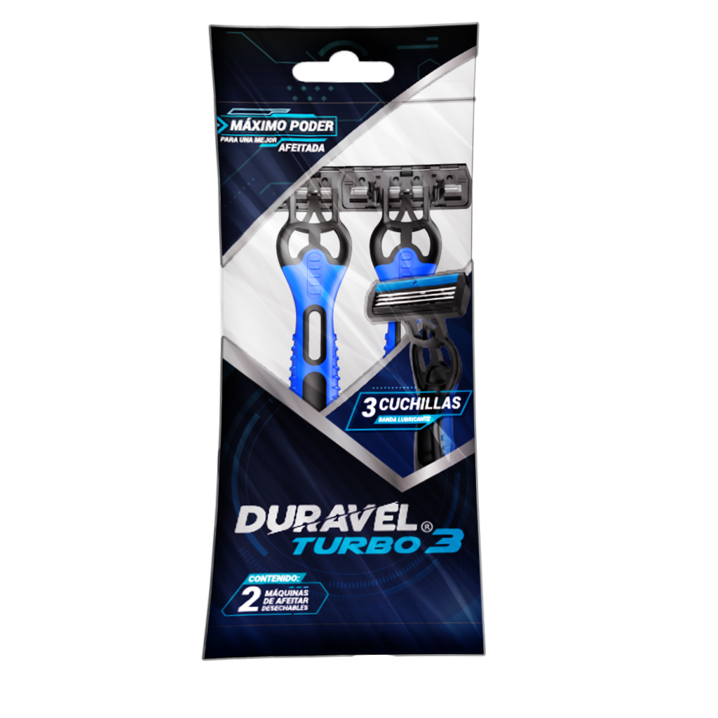 MAQ. DURAVEL TURBO 3 HOMBRE x 2 UNIDADES