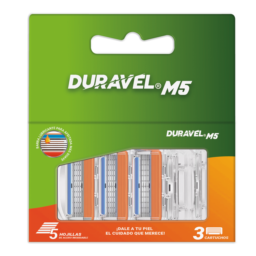 CARTUCHO MAQ. DURAVEL M5 3 UND