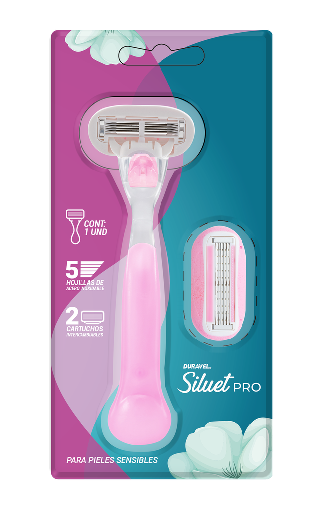 CARTUCHO MAQ. DURAVEL SILUET PRO WOMEN 2 UND