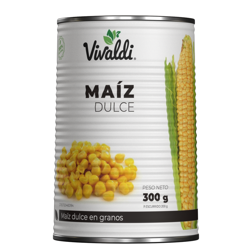VIVALDI MAIZ DULCE ENLATADO 300G