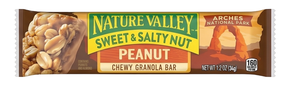 NATURE VALLEY, BARRA CEREALES PEANUT BUTTER 34G