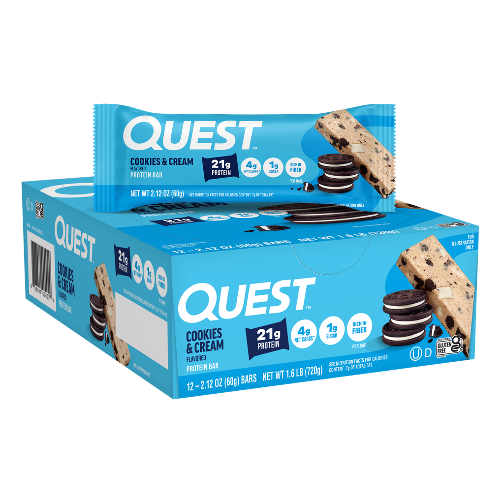 BARRA PROTEINA COOKIES & CREAN CHOCOLATE 60g