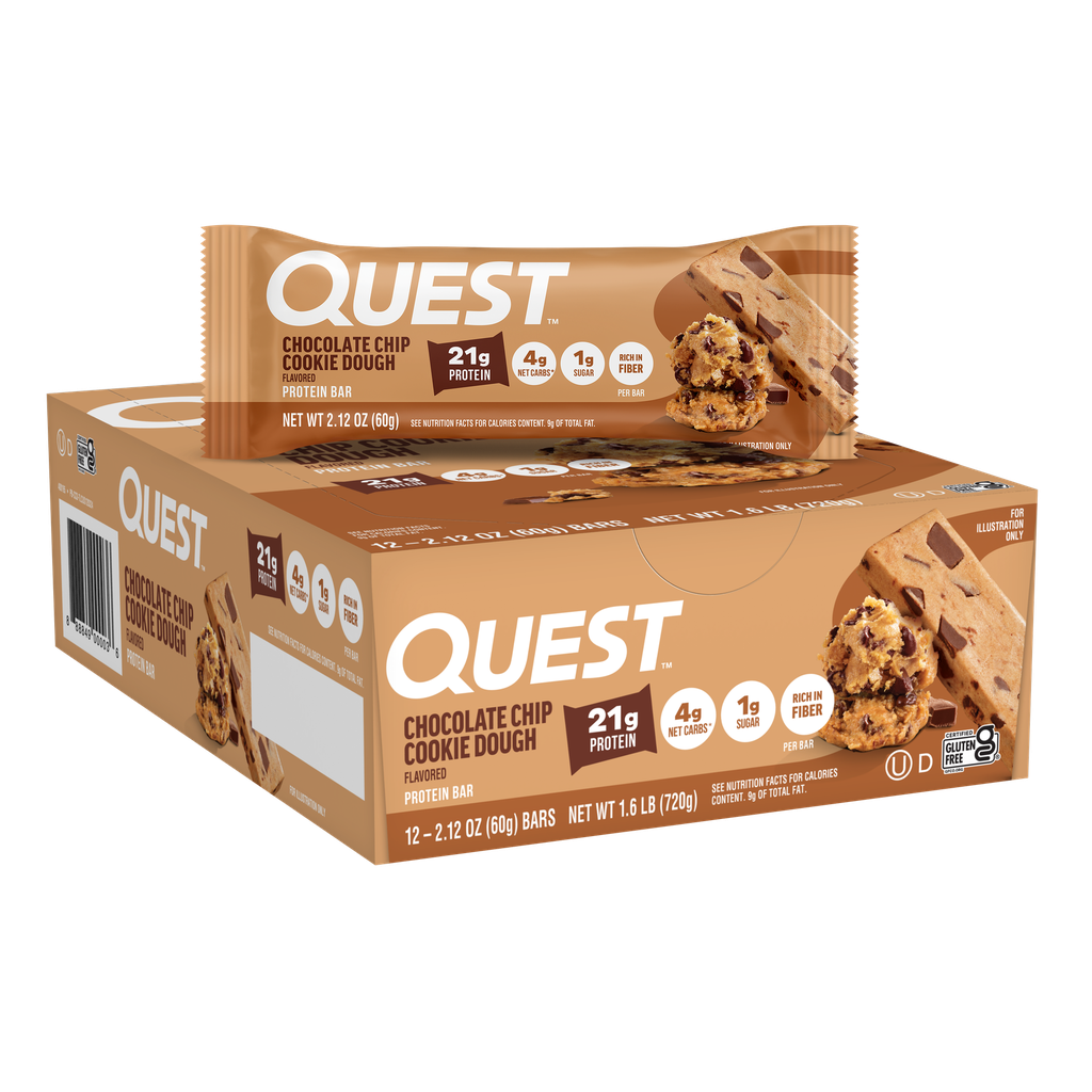 BARRA CHOCOLATE CHIP COOKIE DOUGH 60g