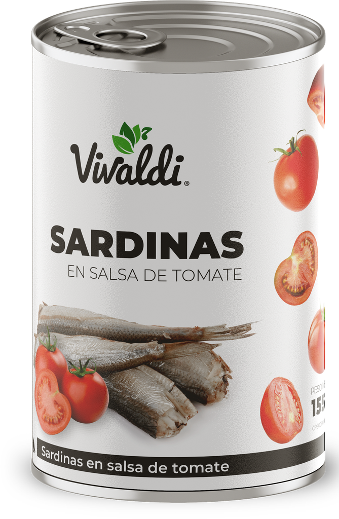 VIVALDI SARDINA EN SALSA DE TOMATE 170g (E)