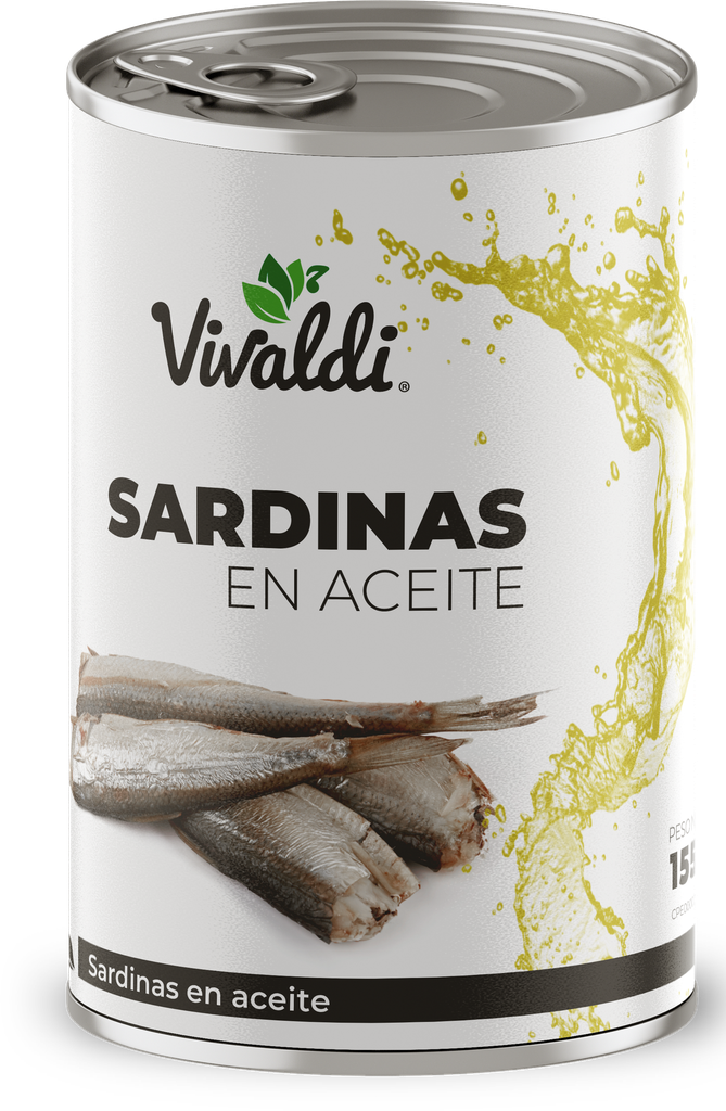 VIVALDI SARDINA EN ACEITE 170g (E)