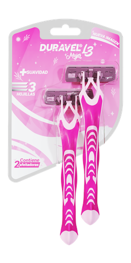 [DU-0573] MAQ. DURAVEL L3 MUJER x 2 UNIDADES