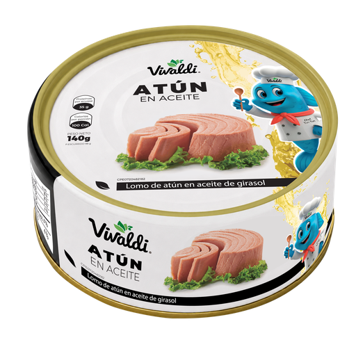 [VIV-0068] VIVALDI LOMO ATUN EN ACEITE 140g