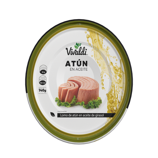 [VIV-0068] VIVALDI LOMO ATUN EN ACEITE 140g