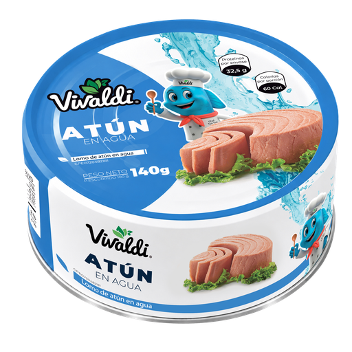 [VIV-0051] VIVALDI LOMO ATUN EN AGUA 140G   (E)