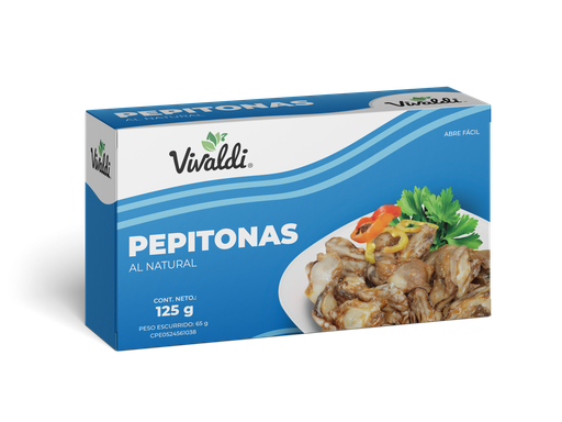 [VIV-1195] VIVALDI PEPITONAS AL NATURAL  125 GR. (E)