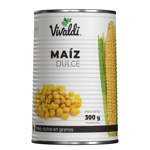 [VIV-0020] VIVALDI MAIZ DULCE ENLATADO 300G