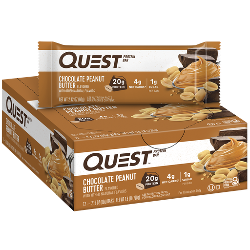 [QN-0456] BARRA CHOCOLATE PEANUT BUTTER 60g